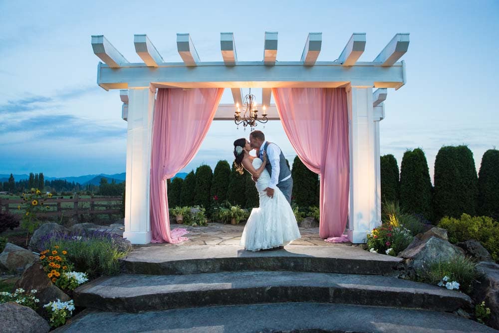 Mountain View manor Romantic Mt. Rainier Estate Wedding Enumclaw, WA